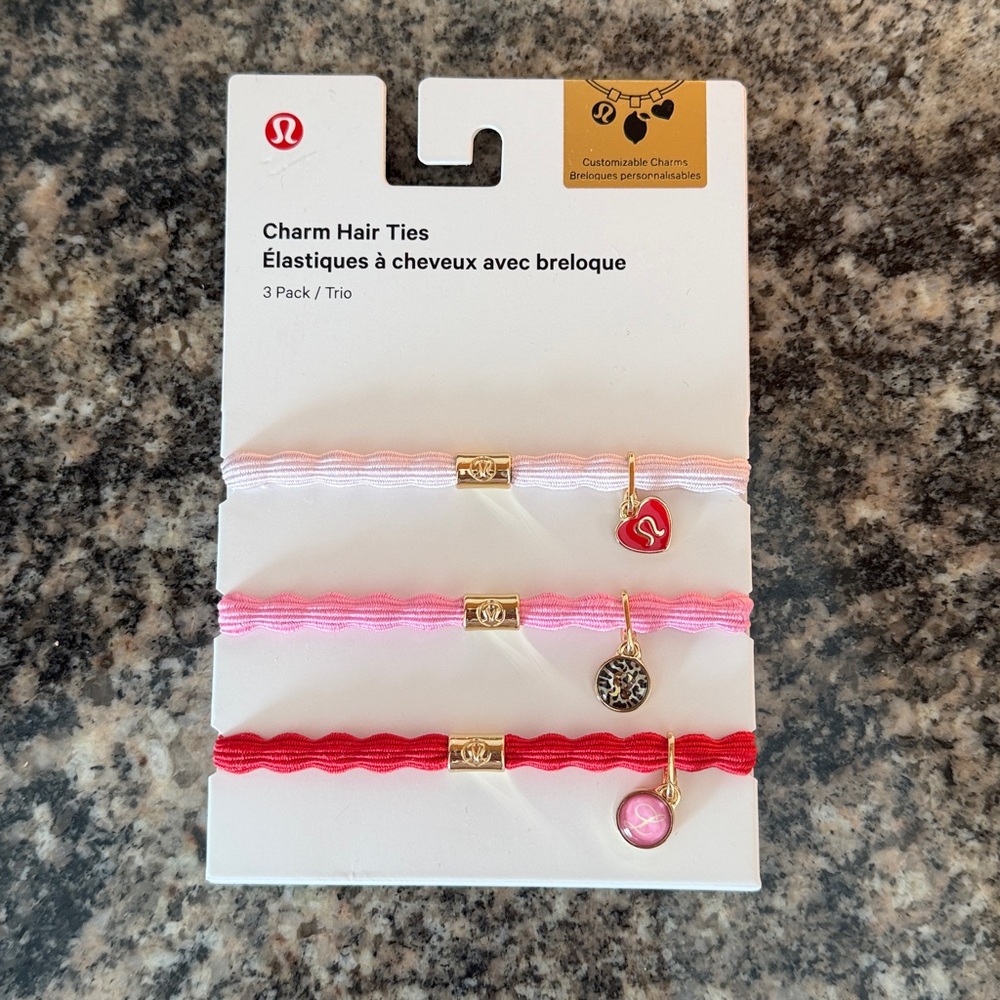 Lululemon Charm Hair Ties
